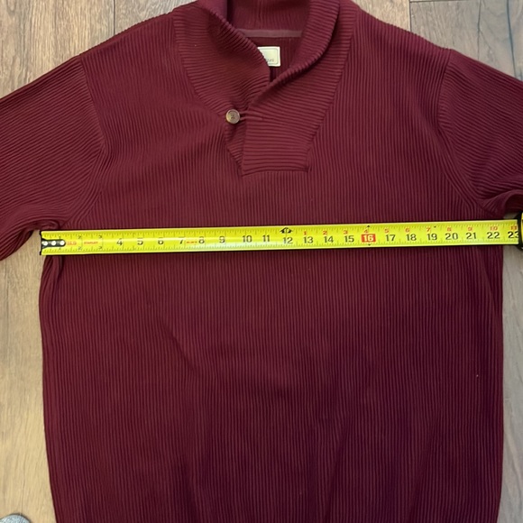 Southern Pines mens burgundy sweater XL - Picture 5 of 7